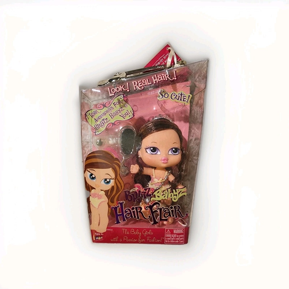 ☀️ New Bratz Babyz Hair Flair Dana Look! Real Hair!‎